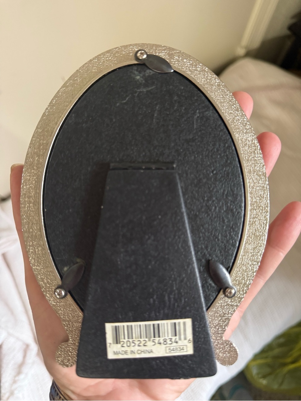 Silver Oval Photo Frame - Picture 4 of 5